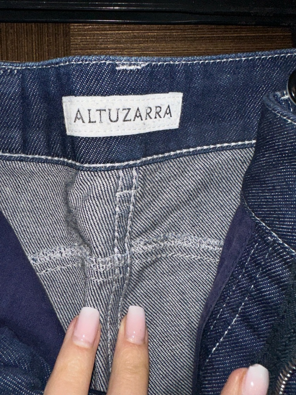 Altuzarra Women’s Dark Blue Denim Jeans size 2